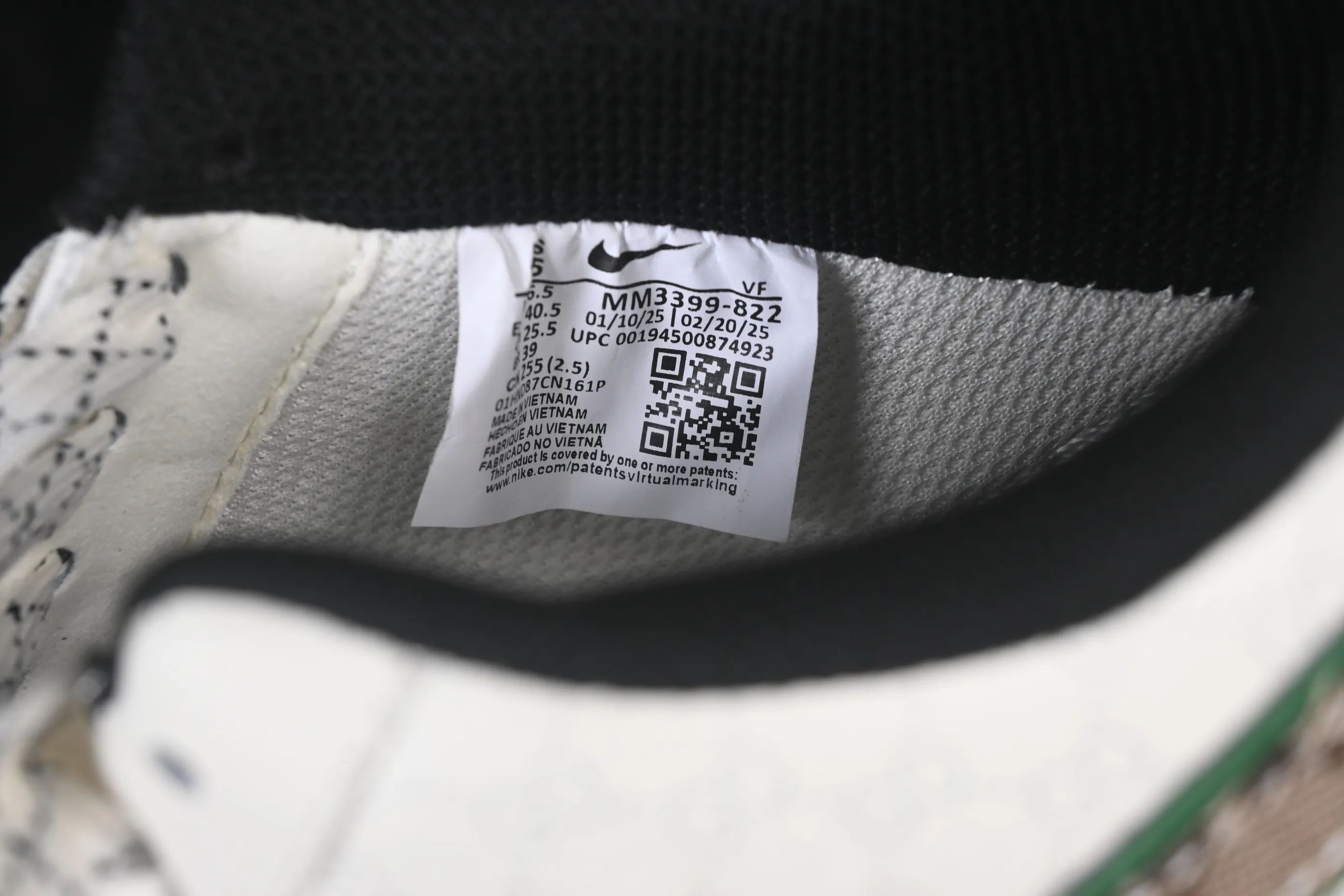 All categories Nk Air Force 1 Air Force series Nk Air Force 1 Low Air Force low-top Nike Air Force 1'07 Low joint model Air Force 1 low-top casual sneakers MM3399-822